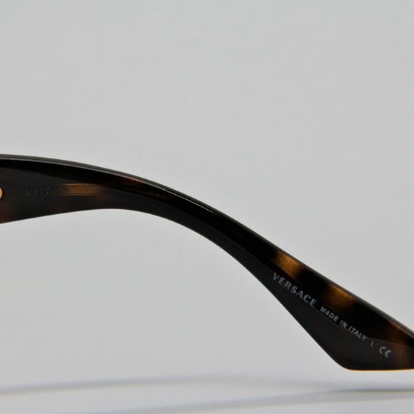 NEW VERSACE VE4395 108/73 WOMEN’S OVERSIZED SUNGLASSES MOD 4395 HAVANA BROWN - Picture 10 of 10